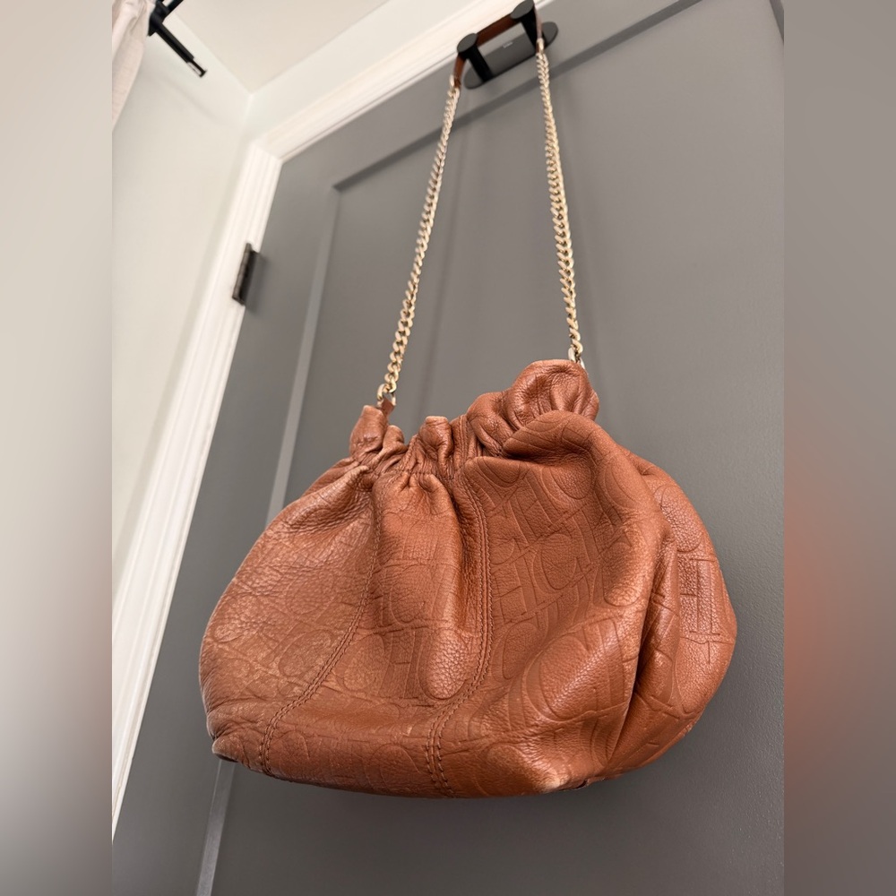 Carolina Herrera crossbody Brown Leather bag